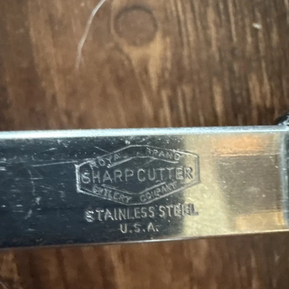Vtg Royal Brand Sharp Cutter Spatula Angled & Serving Spoon USA Made 13